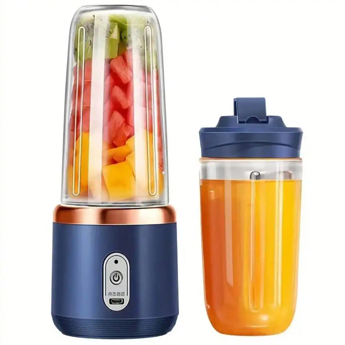 Portable Rechargeable Blender & Juicer Smoothie Maker & Ice Crusher