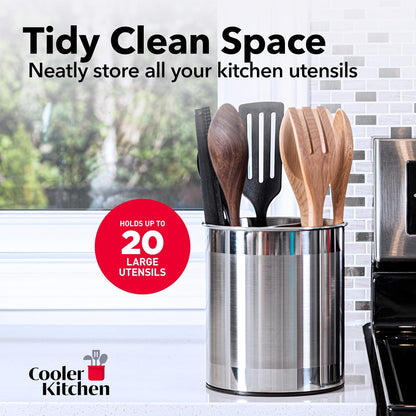 Rotating Utensil Holder — Metal