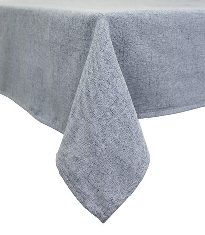 Fennco Styles Classic Solid Tablecloth - Natural Table Cover for Everyday Use, Family Gathering, Wedding, Special Events and Home Décor