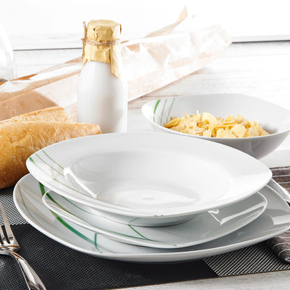 VEWEET AVIVA 24/48-Piece Ivo16/32 Dinnerware Set