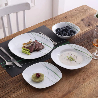 VEWEET AVIVA 24/48-Piece Ivo16/32 Dinnerware Set
