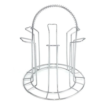 Household Water Ware Set, Ceramic Mug with Metal Rack, Porcelain Bone China,