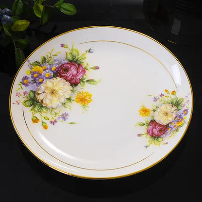 Ceramic Bone China tableware dishes steak plate with DIY tableware