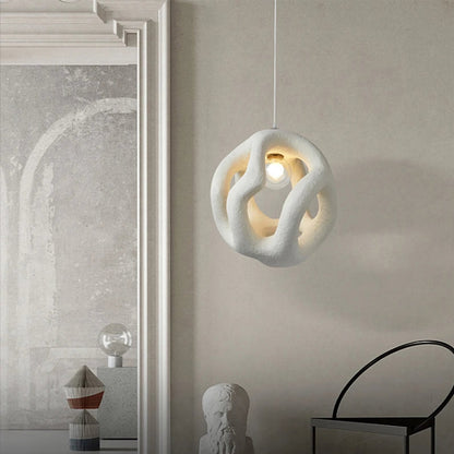 Round Hollow Pendant Lamp
