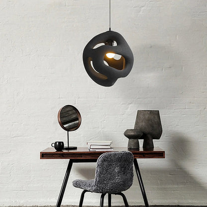 Round Hollow Pendant Lamp