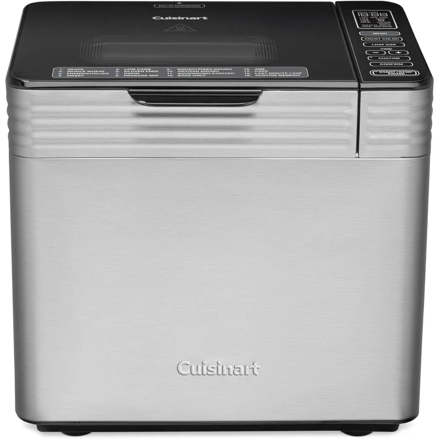 Bread Maker Stainless Steel Convection with 16 Menu Options