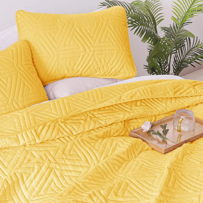 Height
5.00
unit
Organization
:California King Quilt Set, 3-Piece l Bedspread with Pillow Shams,
