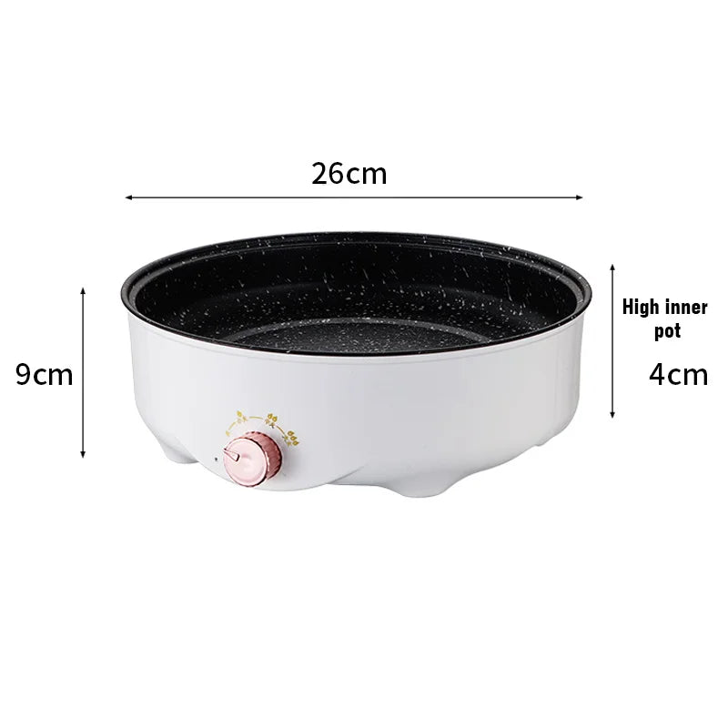 Electric MultiCooker Frying Pan  Pan Non-stick Coating