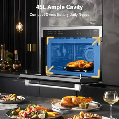 Built in Microwave Convection Microwave and  Air Fryer Combos 1000W Sensor