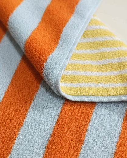 2 Side Sided Face Towel Super Absorption Bathroom Towel