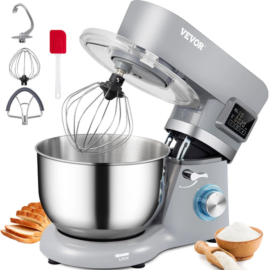 Stand Mixer   LCD  Timing 5.8 Qt Stainless Steel Bowl