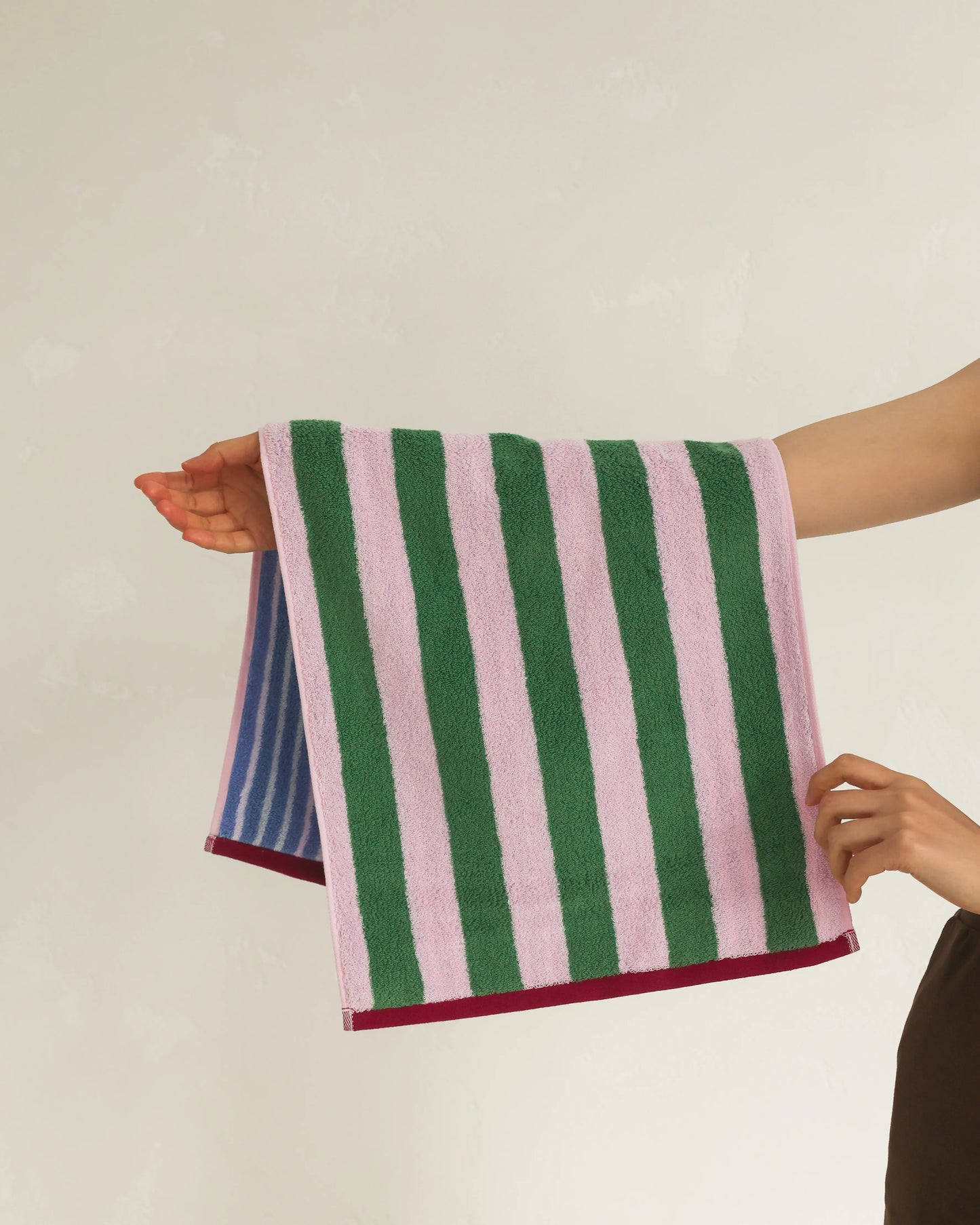 2 Side Sided Face Towel Super Absorption Bathroom Towel
