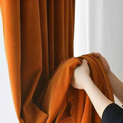Curtains for Living Room  Bedroom   Velvet  Fabric  Custom Size