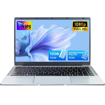 14.1" Ultra Slim Windows 11 Pro Laptop Computer W