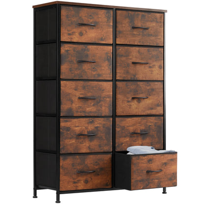 JHK   Chest of  Drawers Wardrobe Steel Frame