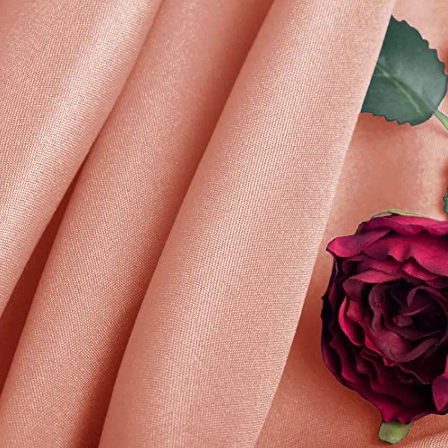 2pack 90x156 Inch Rectangular Tablecloth Polyester Fabric