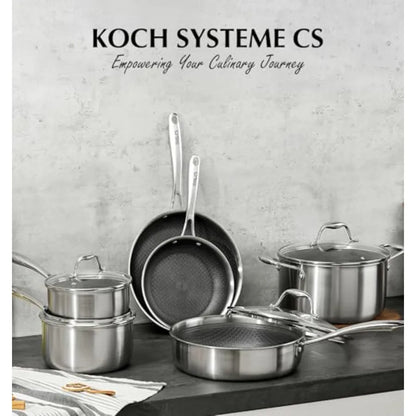 Triply Stainless Steel Cookware Set 10PCS Nonstick