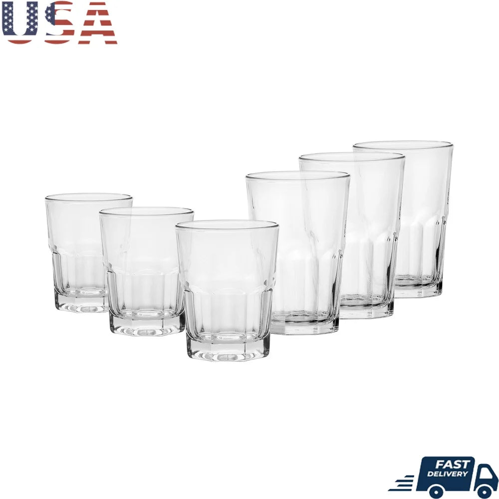 Clear 12 Piece Drinkware Set Glasses