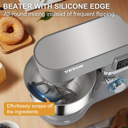 Stand Mixer   LCD  Timing 5.8 Qt Stainless Steel Bowl