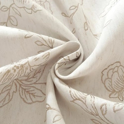 Damask Floral 60 x 120 inch Rectangle Table Cloth Water Resistant Jacquard Tablecloth