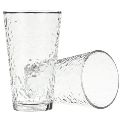 Vintage Frost Glass Drinkware Set, 16.2 oz, 8-Piece