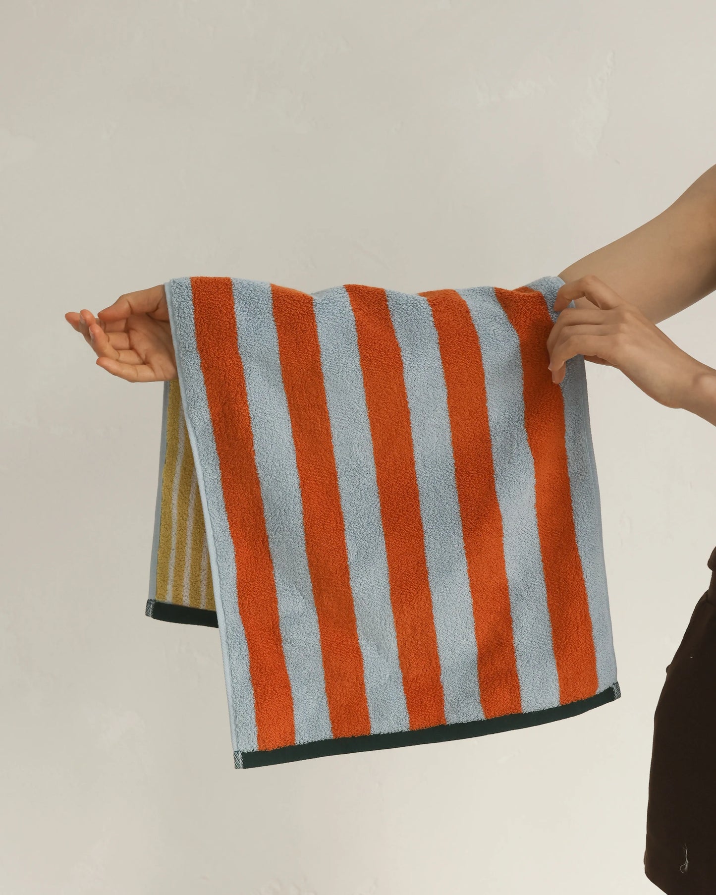2 Side Sided Face Towel Super Absorption Bathroom Towel