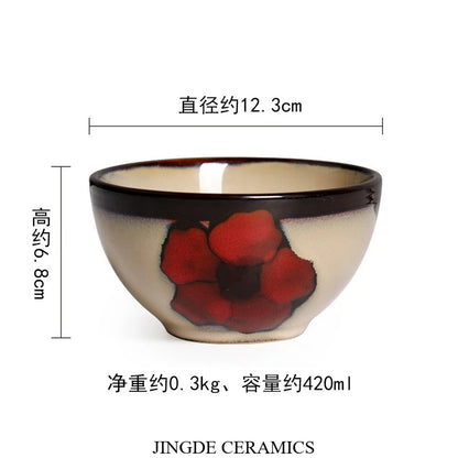 1pc Ceramic Tableware   Vegetable Dish Utensils  Dining Plate