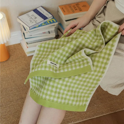 Striped Bath Towel  Washcloth Bathroom Towels