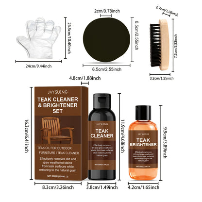 3 Sets Of Wood Polishing, Cleaning And Care Kits,, Furniture Conditioner, Cleaning