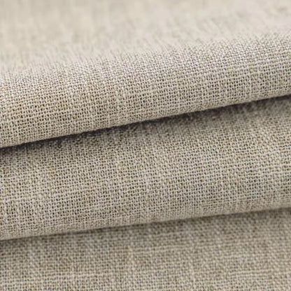 Asazal Linen Blackout Curtains  High Quality Full Shading Window Drapes