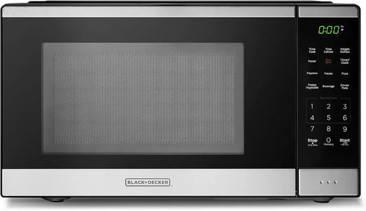 BLACK+DECKER Countertop Microwave Oven 0.9 Cu Ft - 6k, 10 Power Levels