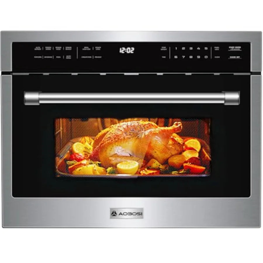 Built in Microwave Convection Microwave and  Air Fryer Combos 1000W Sensor