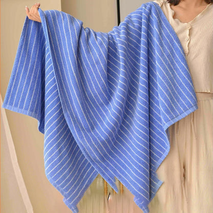 Retro Striped Combed  Cotton Towel  Face Towel and  Bath towel