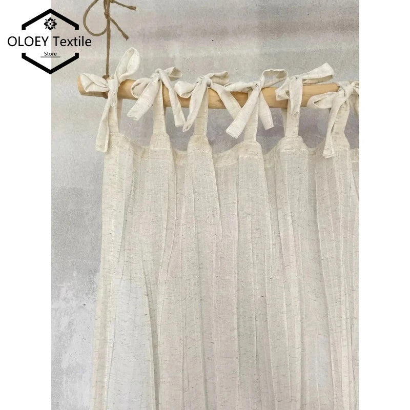Japanese Voile  Balcony Bedroom Screen Gauze Custom