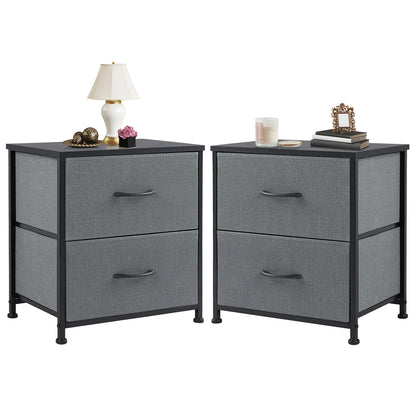 JHK Nightstand Bedside Storage