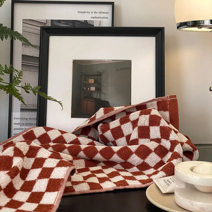 Retro Striped Combed  Cotton Towel  Face Towel and  Bath towel