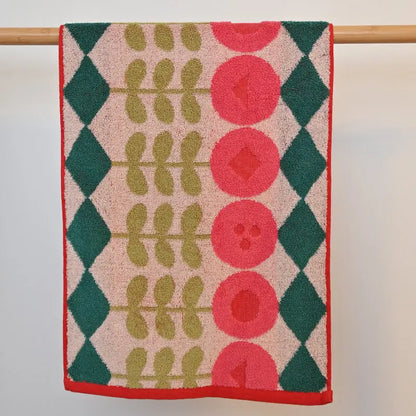 Retro Striped Combed  Cotton Towel  Face Towel and  Bath towel