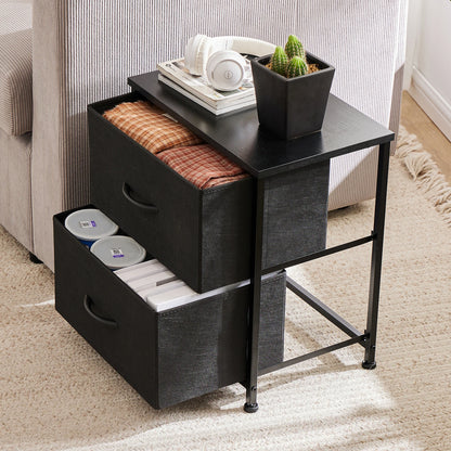 JHK Nightstand Bedside Storage