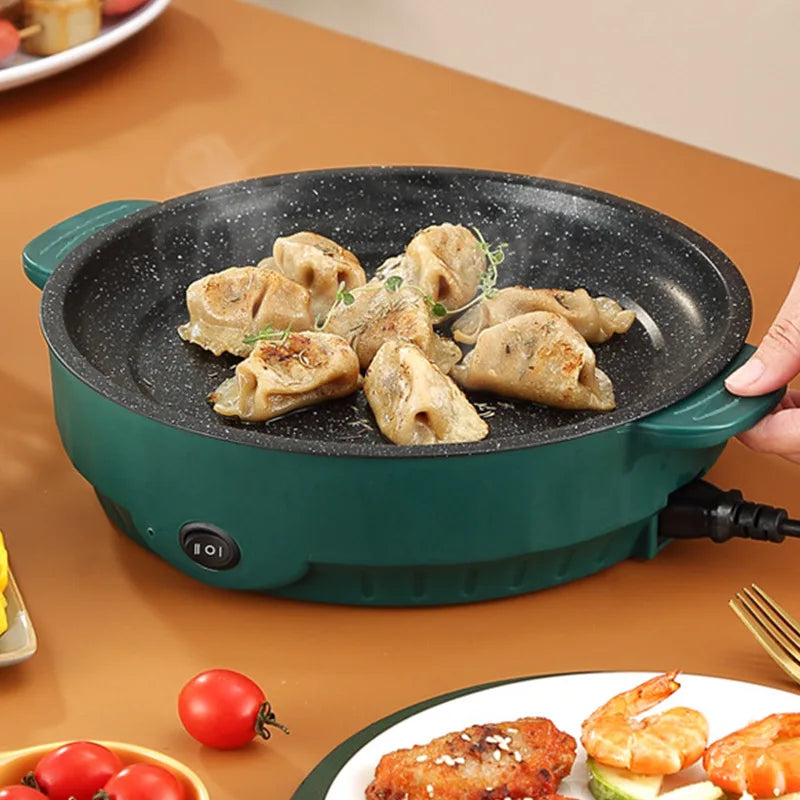 Electric MultiCooker Frying Pan  Pan Non-stick Coating