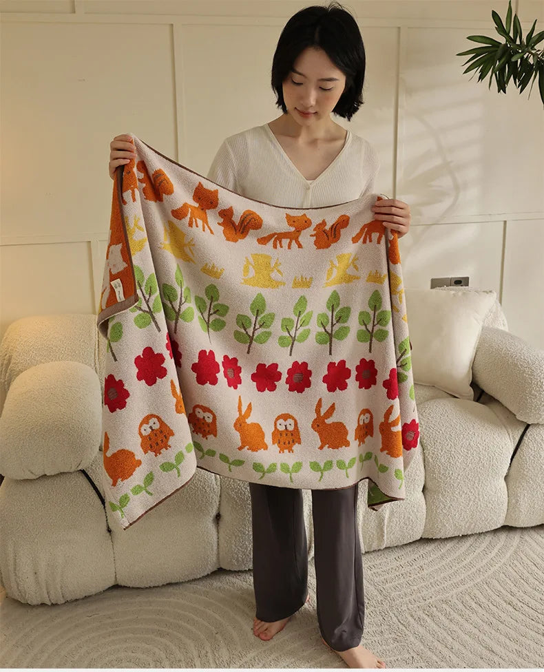 Retro Striped Combed  Cotton Towel  Face Towel and  Bath towel