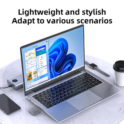 14.1" Ultra Slim Windows 11 Pro Laptop Computer W