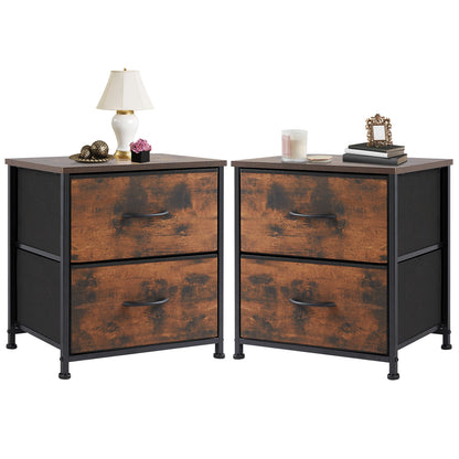 JHK Nightstand Bedside Storage