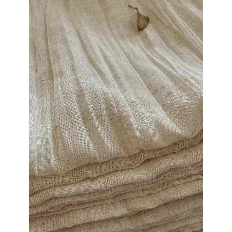 Japanese Voile  Balcony Bedroom Screen Gauze Custom