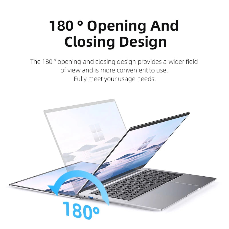 14.1" Ultra Slim Windows 11 Pro Laptop Computer W