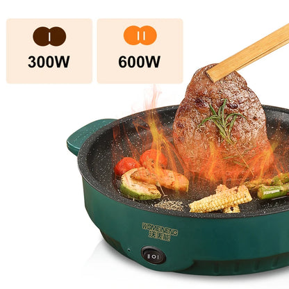 Electric MultiCooker Frying Pan  Pan Non-stick Coating