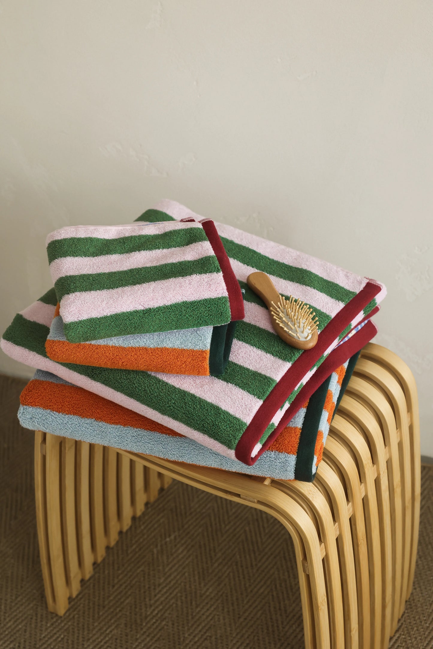 2 Side Sided Face Towel Super Absorption Bathroom Towel