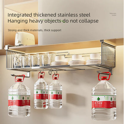 Stainless Steel  Hanging Basket Storage Bathroom or Kitchen