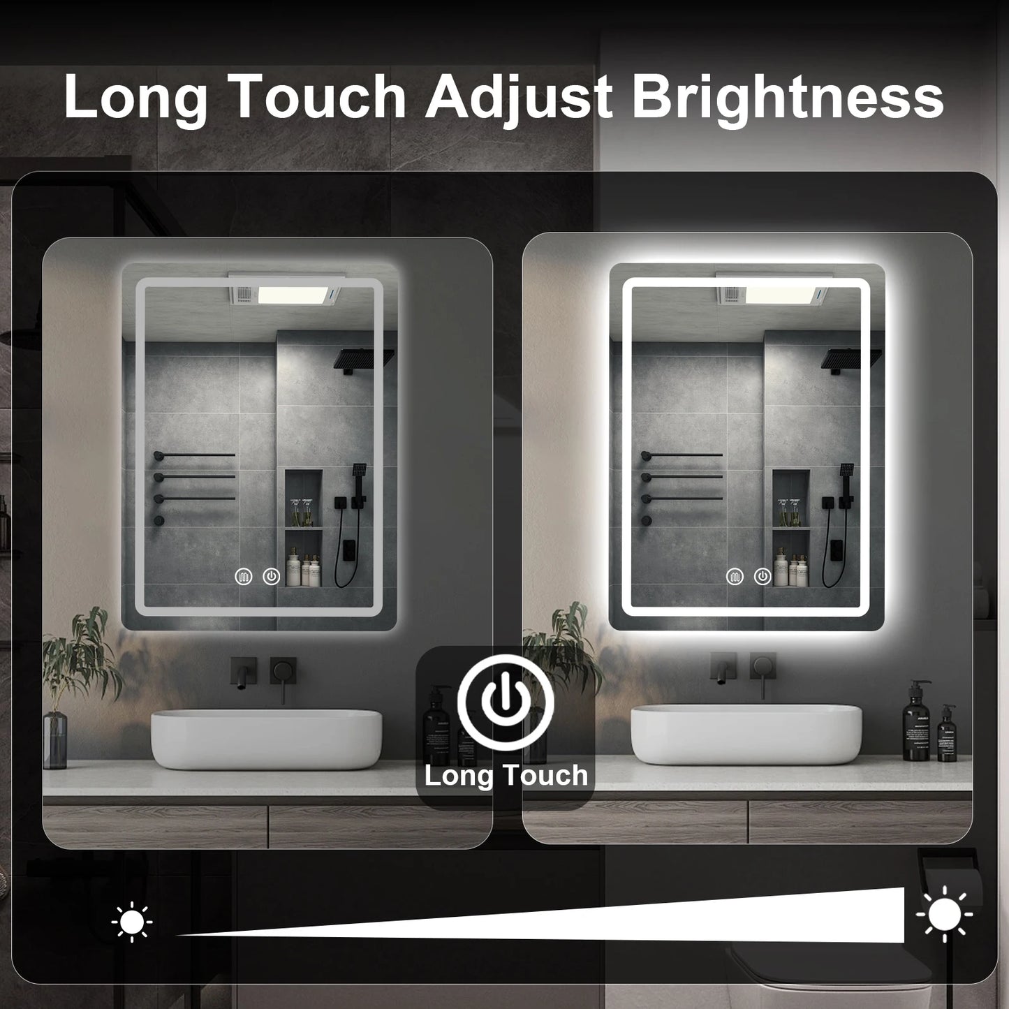 20x28 inch LED Bathroom Mirror Vanity Mirrors