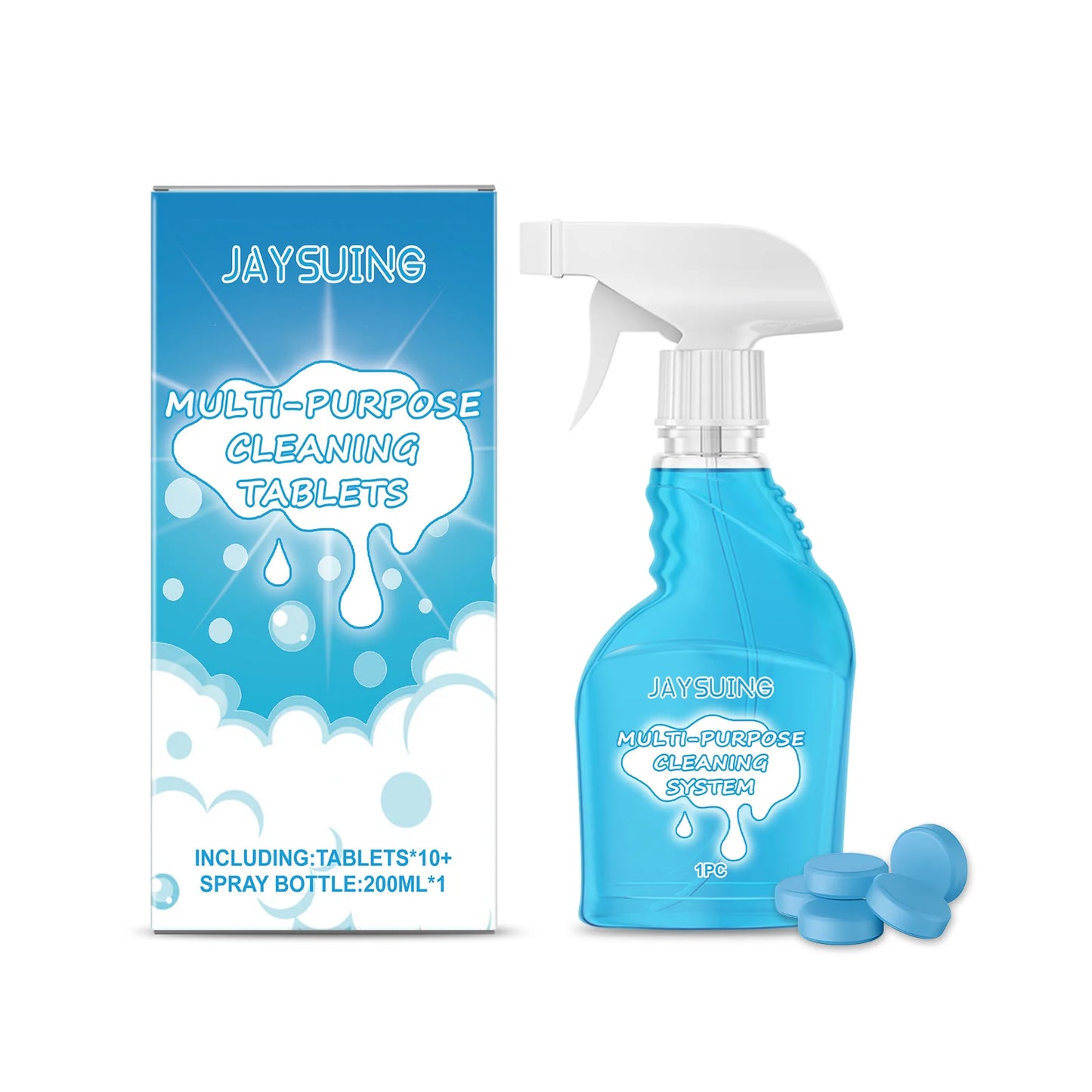 Multi Purpose Cleaning Agent, Effervescent Tablets,  Stain Removal,