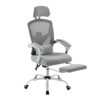 JHK Reclining High Back Rocking Gaming Chair Computer Desk Swivel Rolling